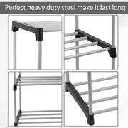 21 Pair Shoe Rack Organiser - 7 Shoe Shelf - No. NDL6076 X1517