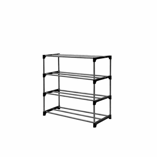 12 Pair Shoe Rack Organiser - 4 Shoe Shelf - No. NDL6054  X1518