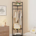 Metal Corner Cloth Rack X1519
