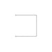 White Aluminum Corner Shower Curtain Rod U Shape X1527