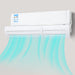 Adjustable Air Conditioner Cover Windshield Baffle X1530
