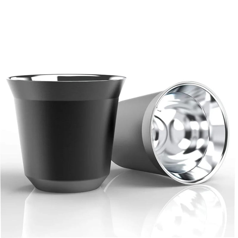 80 ML Double Wall Stainless Steel Espresso Thermal Insulated Cup 1 pc X1540