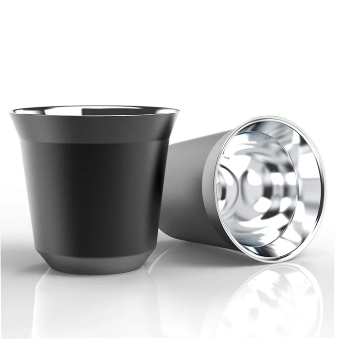 80 ML Double Wall Stainless Steel Espresso Thermal Insulated Cup 1 pc X1540