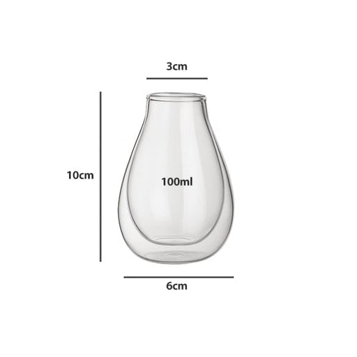 100ml Mate Yerba Glass Double Wall Cup X1548