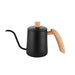 350ml Black and Wood Pour Over Goose Neck Kettle X1554