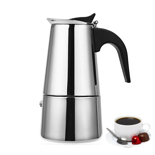 6 cups Stainless Steel Mocha Pot Italian Espresso Maker X1557