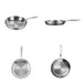 24cm Stainless Steel Frying Pan with Induction Bottom X1574