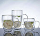 Double Wall Glass Mug 450ml  X1581