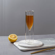 110ml Double-Wall Stemmed Glass Cup X1587