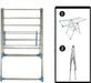 Foldable Stainless Steel Wing Clothe Dryer 2F75-4 X1588