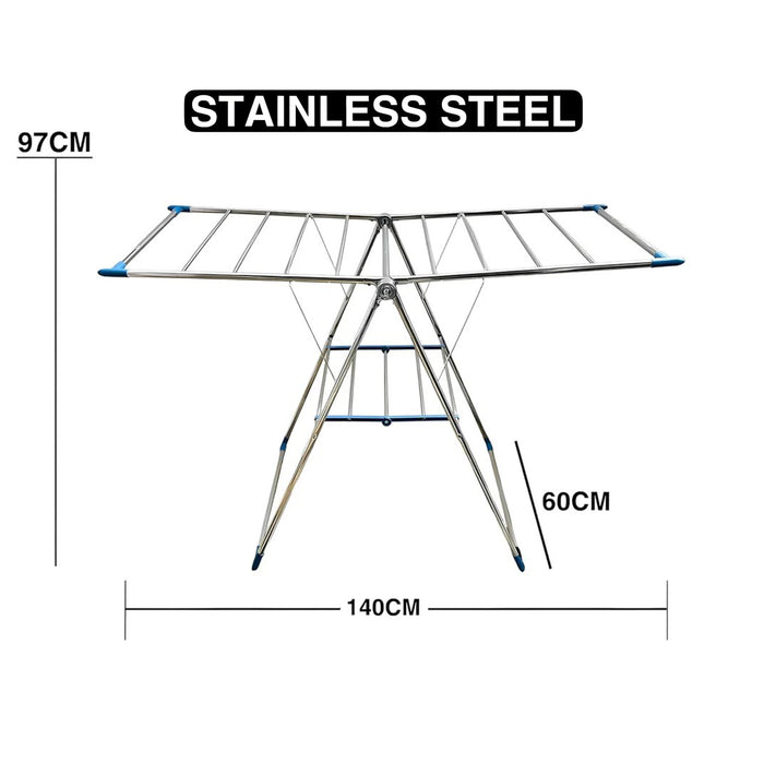 Foldable Stainless Steel Wing Clothe Dryer 2F75-4 X1588