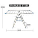Foldable Stainless Steel Wing Clothe Dryer 2F75-4 X1588