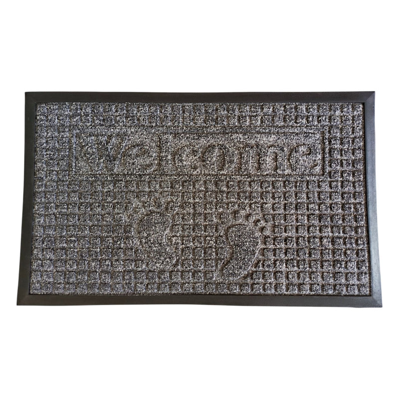 75x45cm Rubber Door Mat X300 - Random Designs