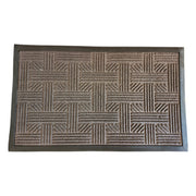 75x45cm Rubber Door Mat X300 - Random Designs