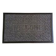 75x45cm Rubber Door Mat X300 - Random Designs