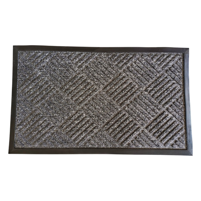 75x45cm Rubber Door Mat X300 - Random Designs