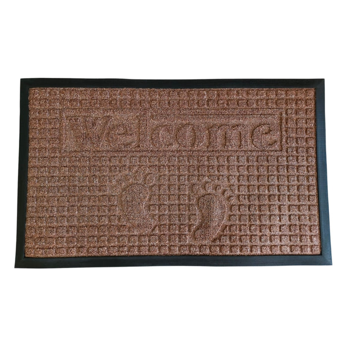 75x45cm Rubber Door Mat X300 - Random Designs