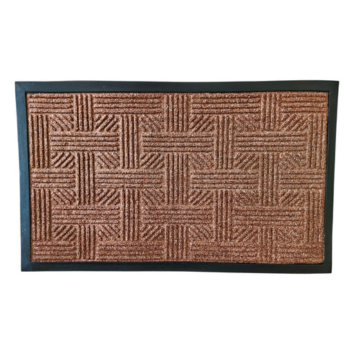 75x45cm Rubber Door Mat X300 - Random Designs