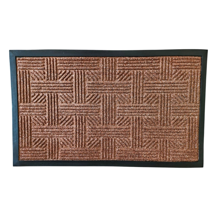 75x45cm Rubber Door Mat X300 - Random Designs