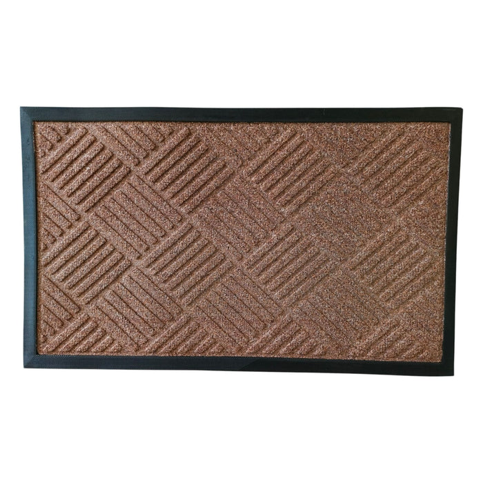 75x45cm Rubber Door Mat X300 - Random Designs
