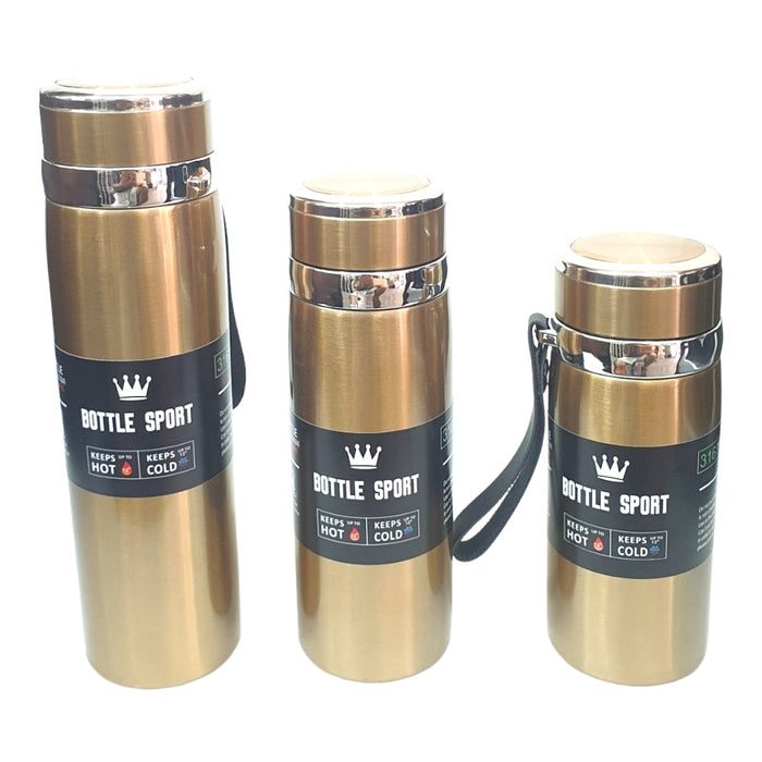 1000ML STAINLESS THERMAL BOTTLE  X388