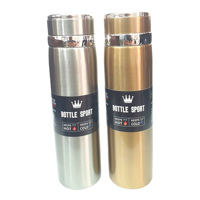 1000ML STAINLESS THERMAL BOTTLE  X388