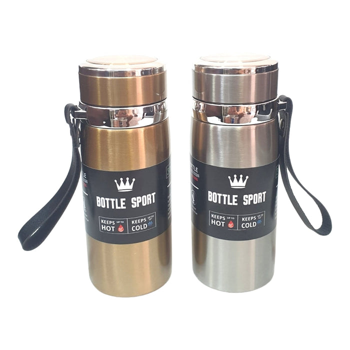 600ML STAINLESS THERMAL BOTTLE 1PC  X388