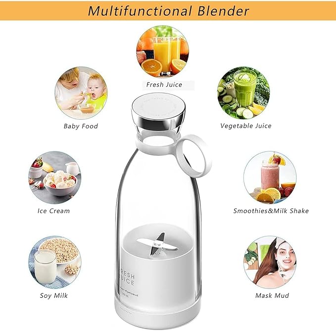 RECHARGEABLE 40W MINI JUICE MAKER  X394