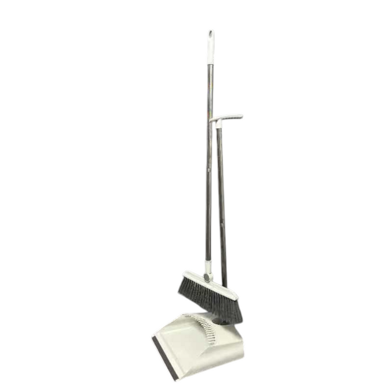BROOM AND DUST PAN LONG HANDLE SET X431