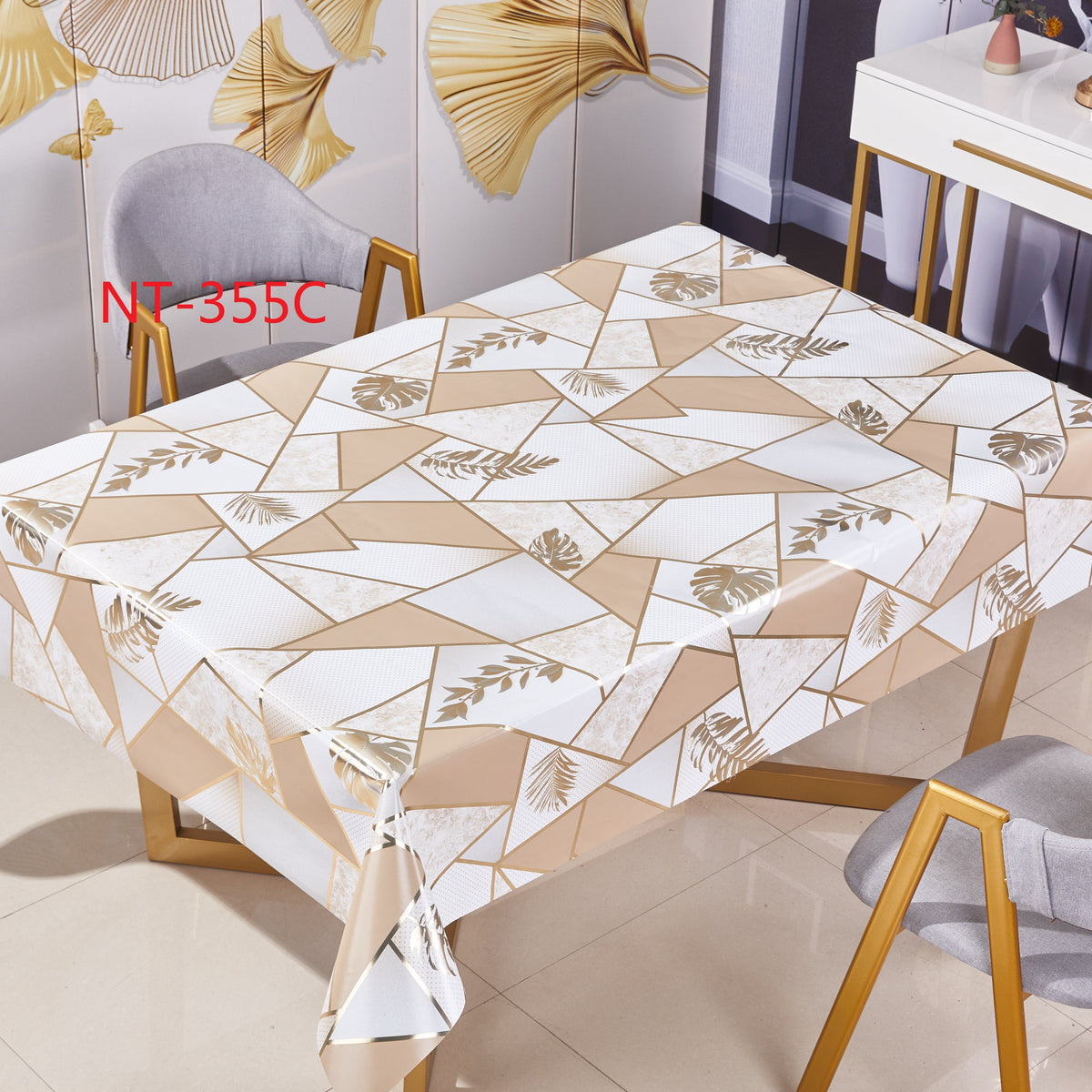 By Meter-PVC Table Cloth 137cm Wide X723 - Price For 1m Length — Dear Home