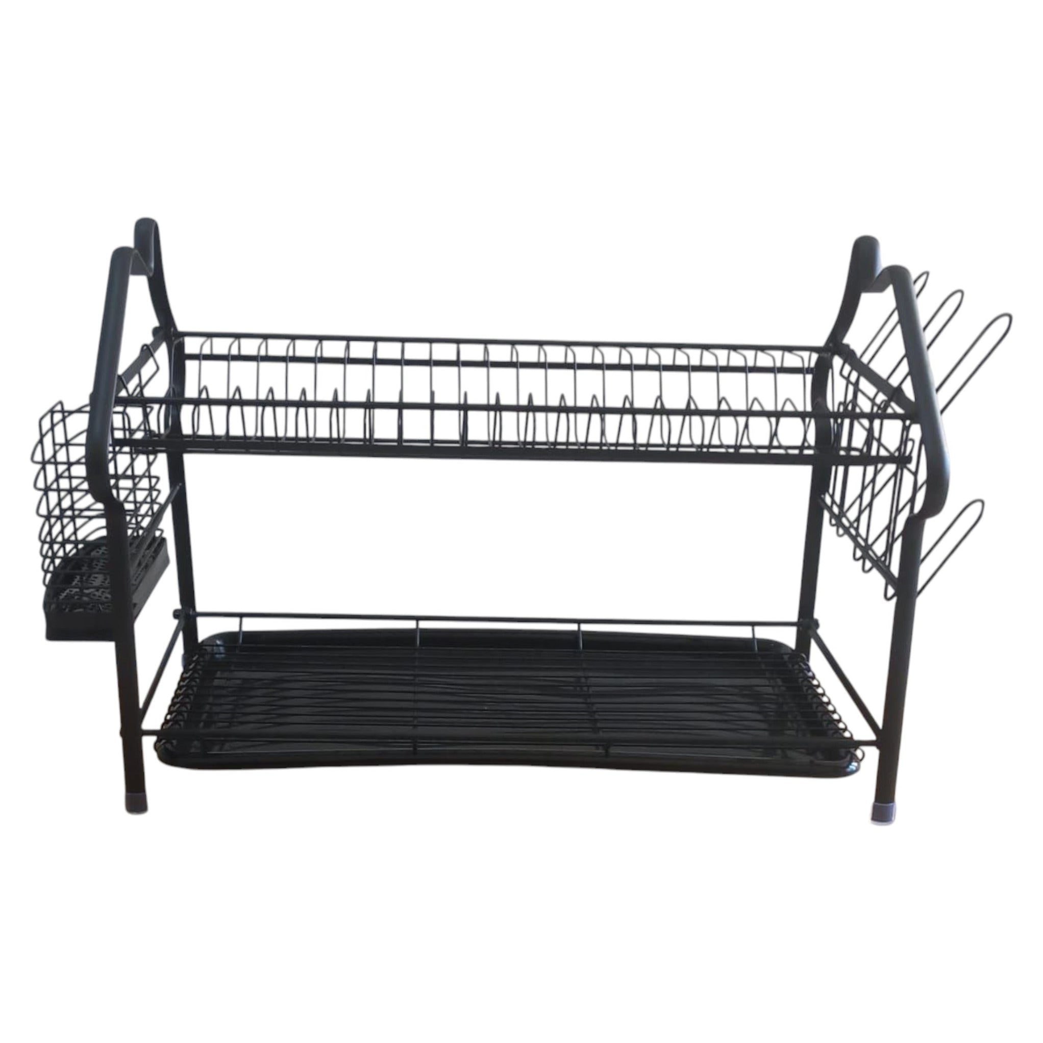 Black Metal 2 Layers Dish Rack X842 — Dear Home