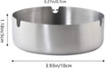 X958-SS-ASHTRAY-10CM