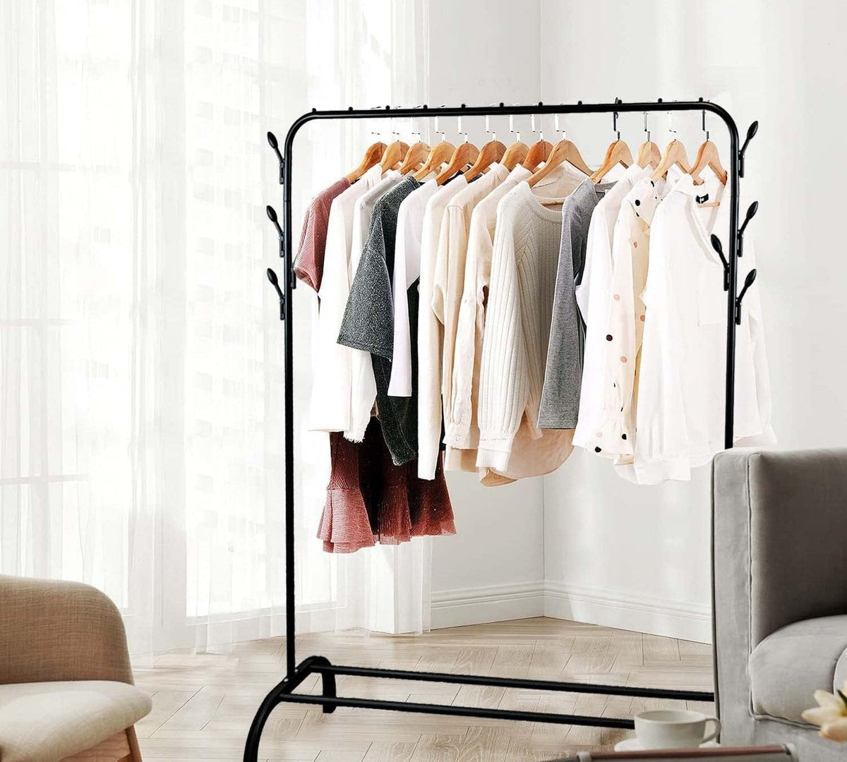 Single Pole Cloth Rack X976 — Dear Home