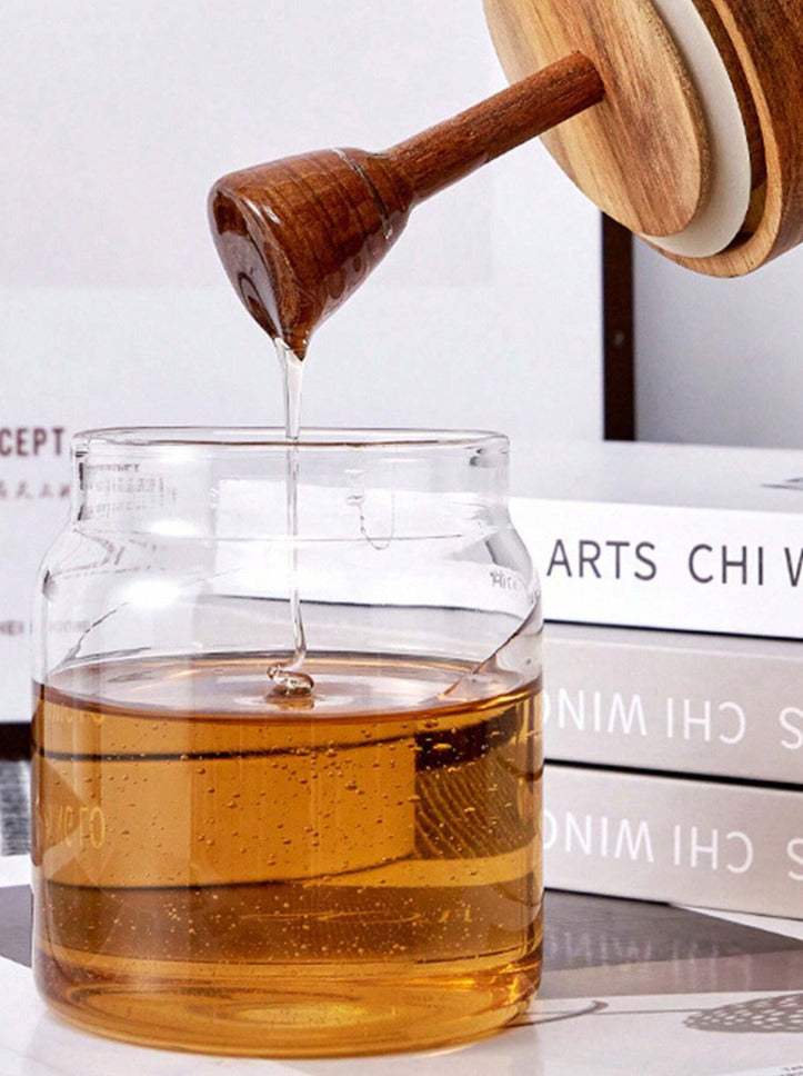 X998-GLASS-HONEY-JAR