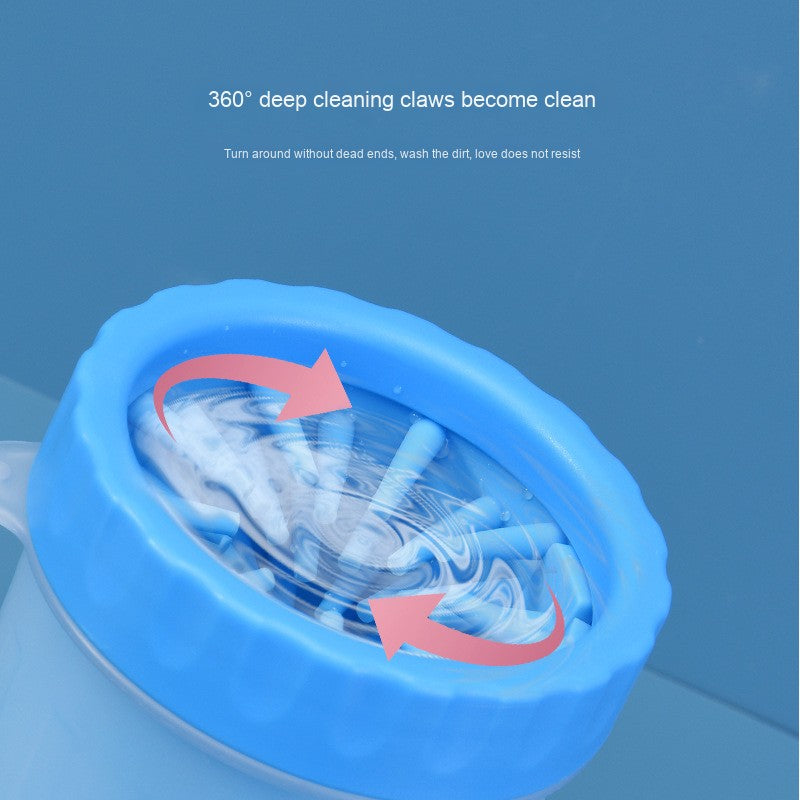 Portable Pet Paw Cleaner & Grooming Brush for Dogs & Cats X1493
