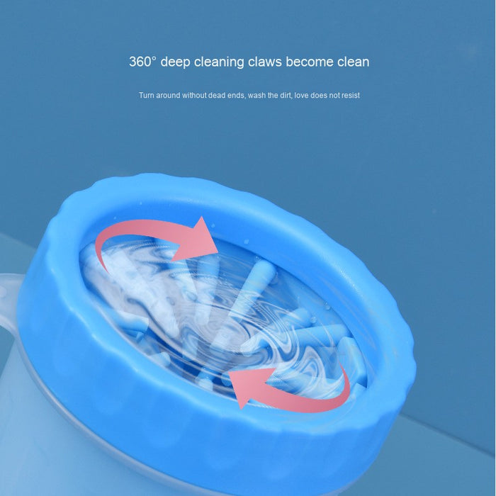 Portable Pet Paw Cleaner & Grooming Brush for Dogs & Cats X1493