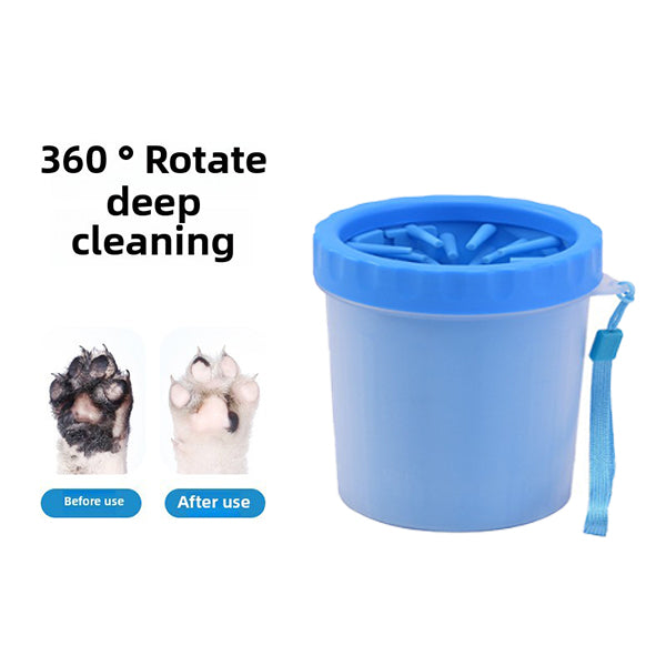 Portable Pet Paw Cleaner & Grooming Brush for Dogs & Cats X1493