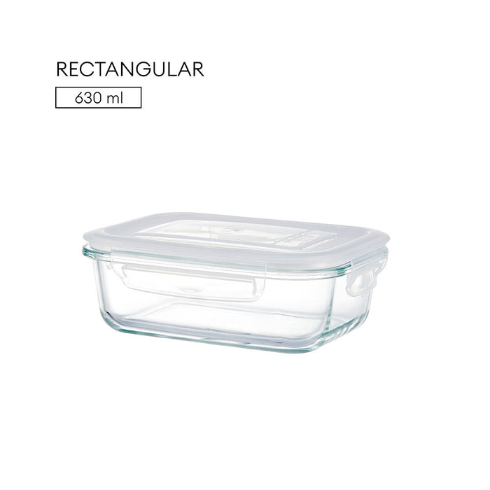 640ML GLASS VACUUM FOOD BOX  X408