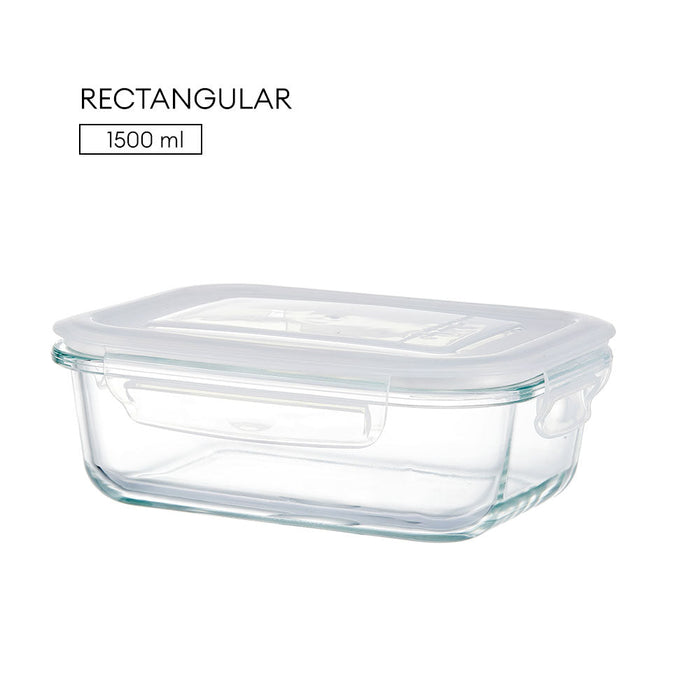 1520ML GLASS VACUUM FOOD BOX  X406