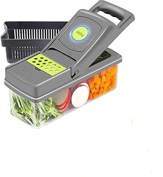 14 PCS VEGGIE SLICER AND GRATER  X390