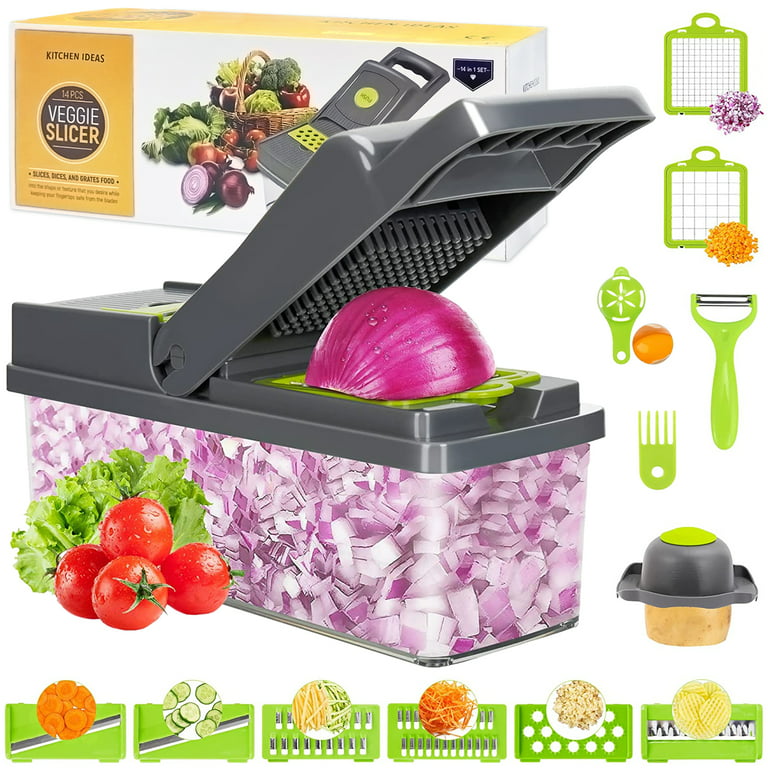 14 PCS VEGGIE SLICER AND GRATER X390 — Dear Home