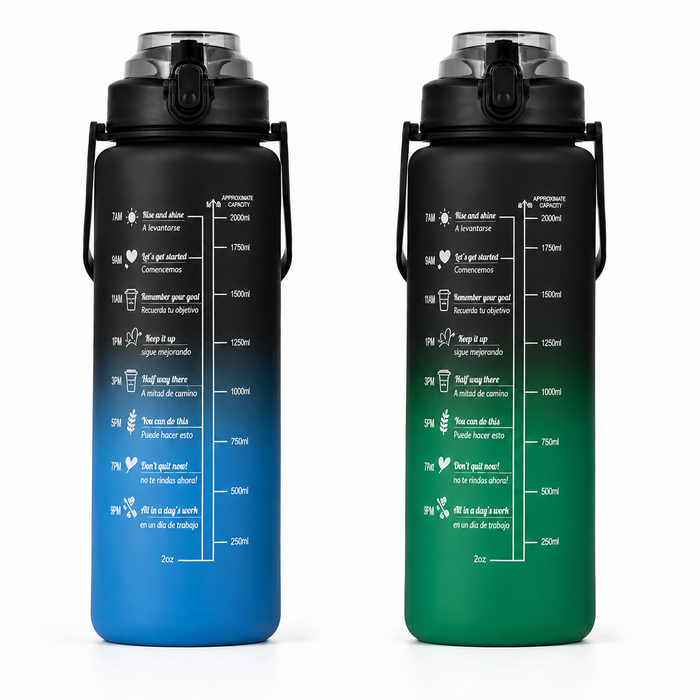 3PCS Water Bottle Set Mix Random Color  X853