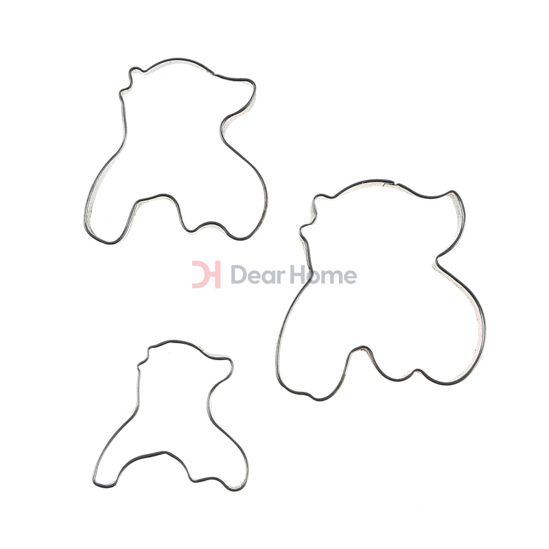 Cokkies 3Pcs Cutter Set 1 Kitchenware