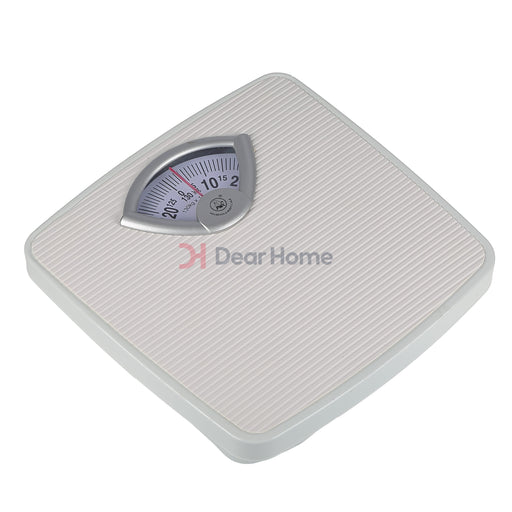 Personal Scale Embossed White Houseware