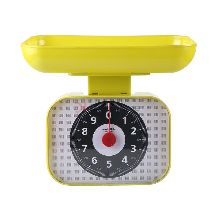 Kitchen Scale 10Kg Yellow Kitchenware