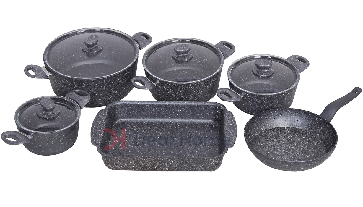 ALKAR ROYAL KITCHEN 10 PCS GRANITE SET