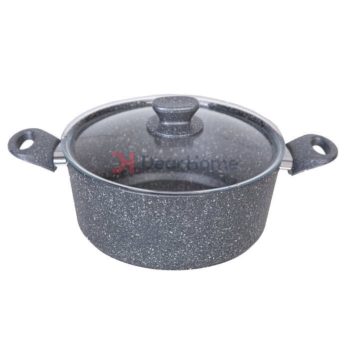 ALKAR TURKISH GRANITE POT 26CM GRAY