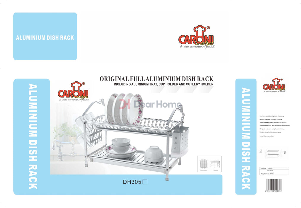 Aluminium Lux Dish Rack Kitchenware