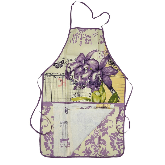 Kitchen Apron With Backing & Towel Kitchenware