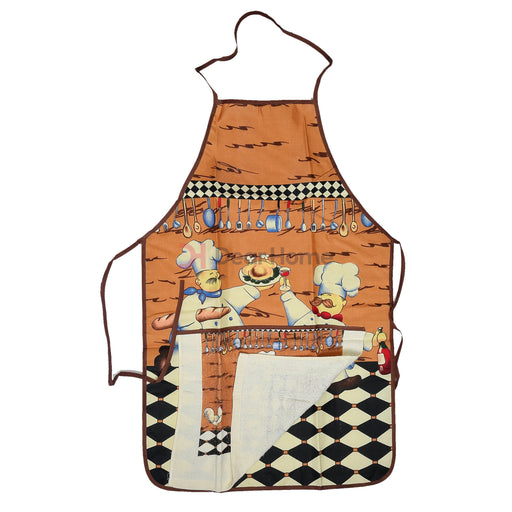 Kitchen Apron With Backing & Towel Kitchenware